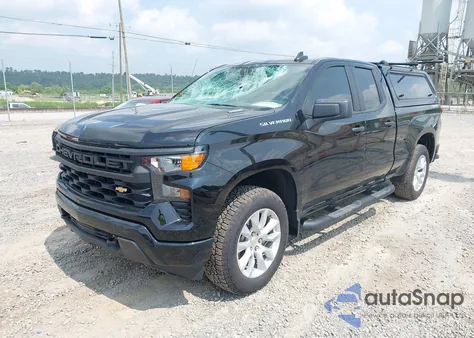 2025 Chevrolet Silverado 4Wd Double Cab Standard Bed Custom from USA, damaged, VIN 1GCRKBEK4SZ128957